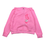 Mousse Felpa Tinta Unita con Zip E Cappuccio per Bambina UNILEOPINKK ROSA MOUSSE 