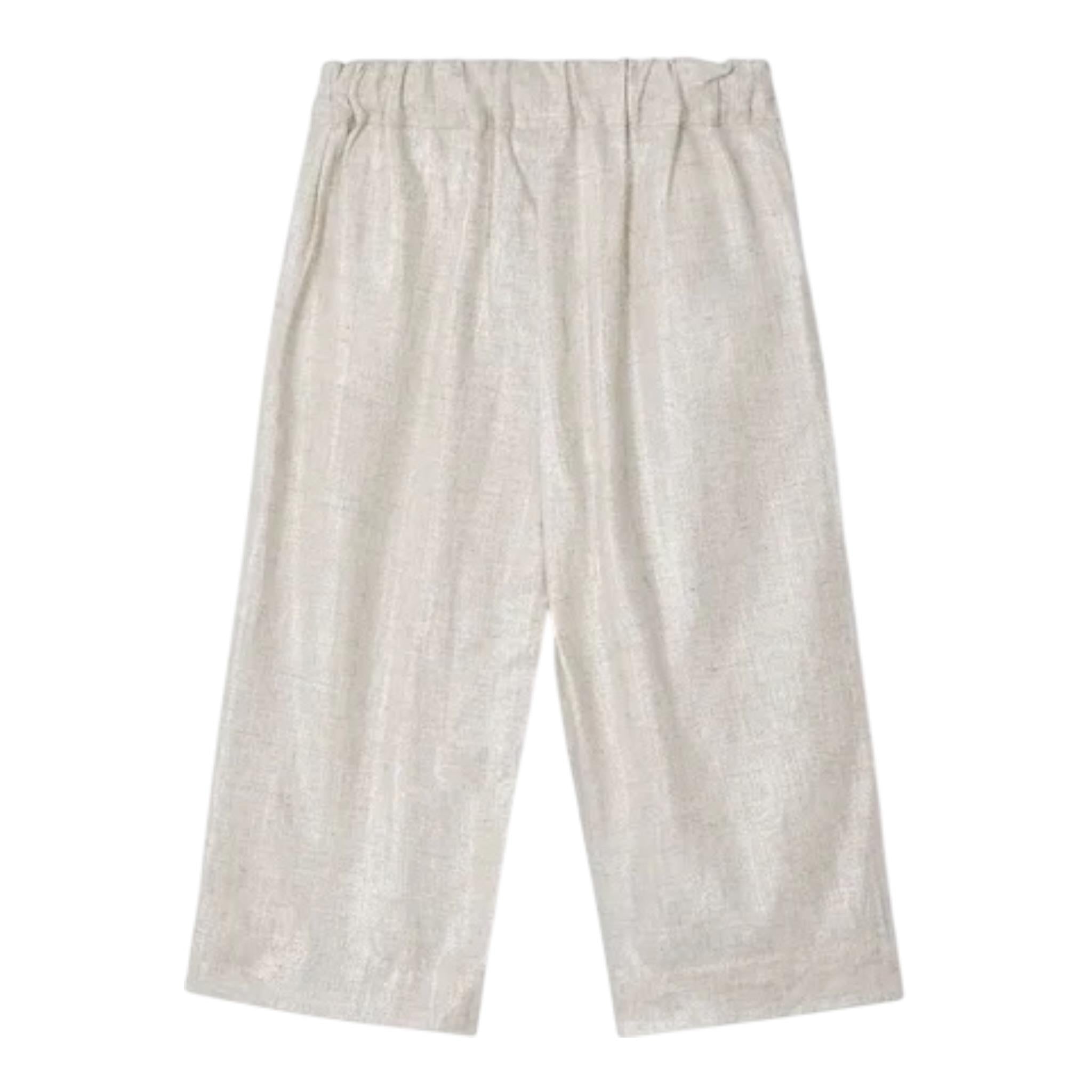 Mayoral Pantalone Tinta Unita Modello A Palazzo per Bambina 3551 BEIGE MAYORAL 