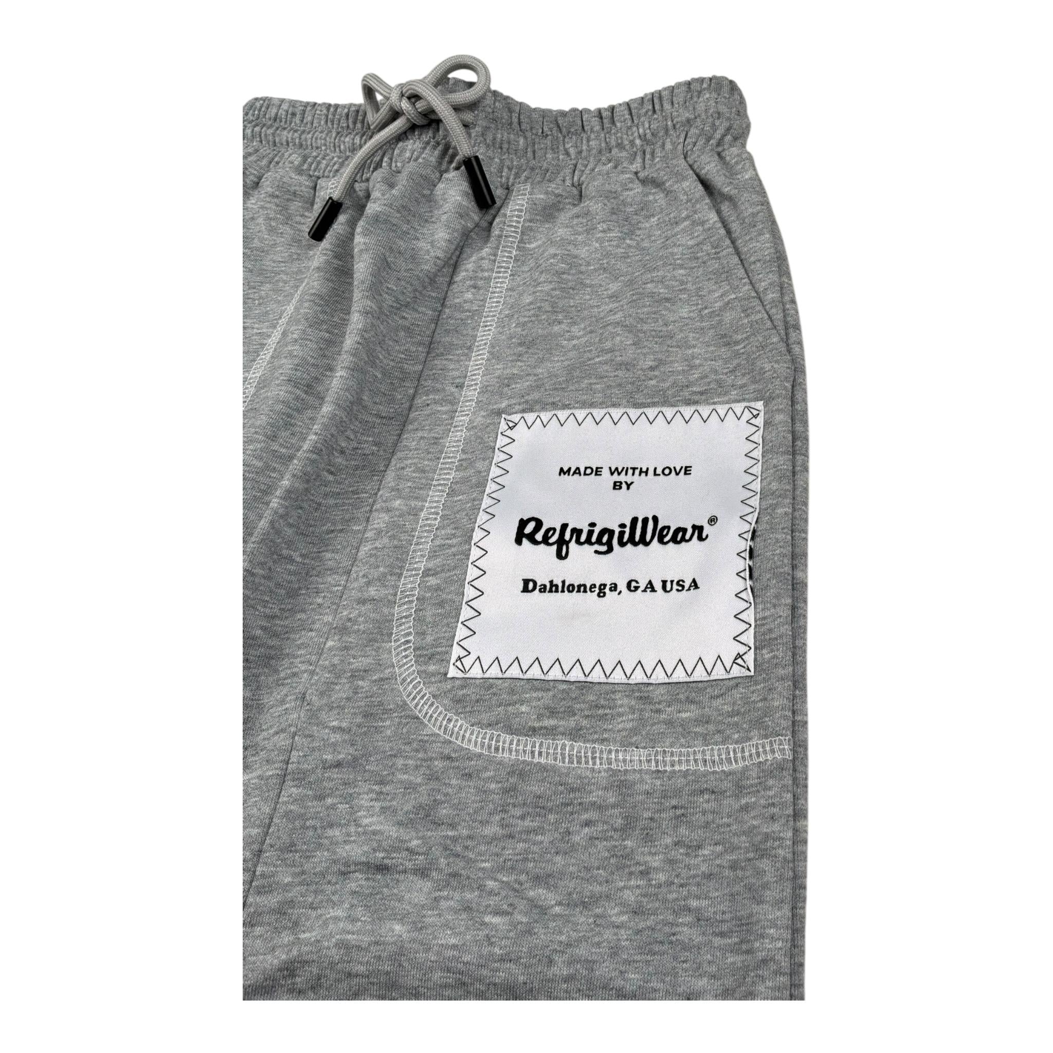 Refrigiwear Gonna Tuta Tinta Unita con Spacco per Bambina 340GRFJJS25 GRIGIO REFRIGIWEAR 