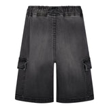 Marc Ellis Bermuda tinta unita In Denim Grigio per Bambina JMJPT01246 GRIGIO MARC ELLIS 