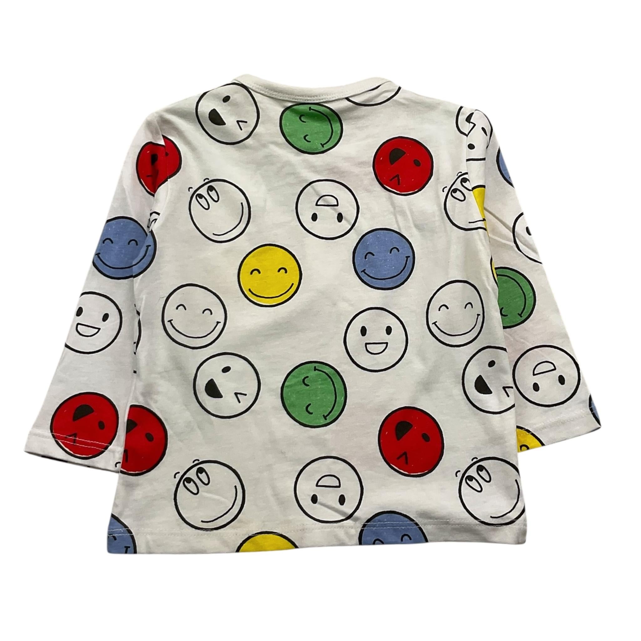 LOSAN shirt girocollo tinta unita con stampe in conrasto Bianco per Bambino 51030786041008J BIANCO LOSAN 