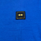 F**K T-Shirt Girocollo Tinta Unita con Logo per Bambino FJ23411RY COBALTO F**K 