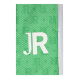 John Richmond Pantalone Tinta Unita Con Elastico In Vita E Logo Verde Per Bambino