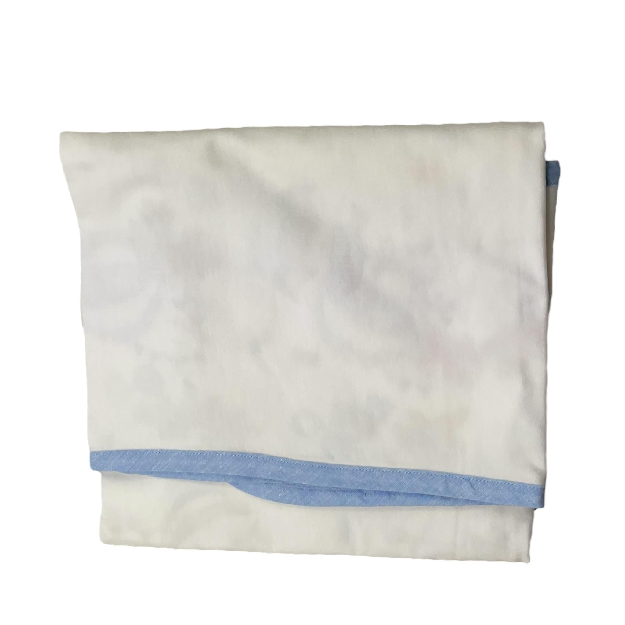 Le Bebe' Coperta Tinta Unita con Stampa per Neonato LBB4889 BIANCO LE BEBE' 