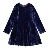 MAX&Co. tuta intera manica lunga in velluto Blu per Bambina MX0049 BLU MAX&Co. 