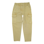 MANILA GRACE pantalone tinta unita modello cargo Beige per Bambina MFJF24P189 BEIGE MANILA GRACE 