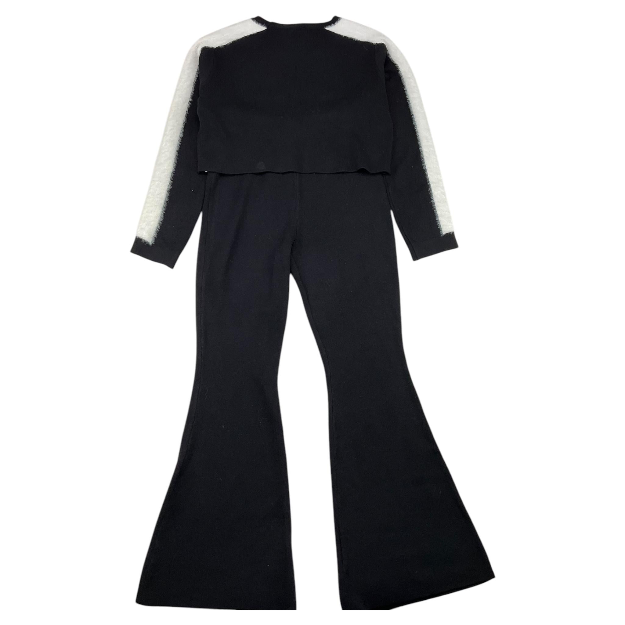 LIU JO completo 2 pezzi maglia-pantalone modello zampa Nero per Bambina GF4135XXX NERO LIU JO 