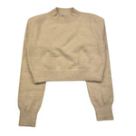 JANICE maglia gircollo tinta unita Avorio per Bambina JN611R AVORIO JANICE 