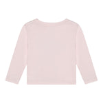 BillIEBLUSH shirt girocollo tinta unita con stampa  Rosa per Neonata U20645 ROSA BillIEBLUSH 