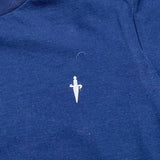 Cesare Paciotti T-Shirt Girocollo Tinta Unita con Stampa per Neonato TSP5155B BLU CESARE PACIOTTI 