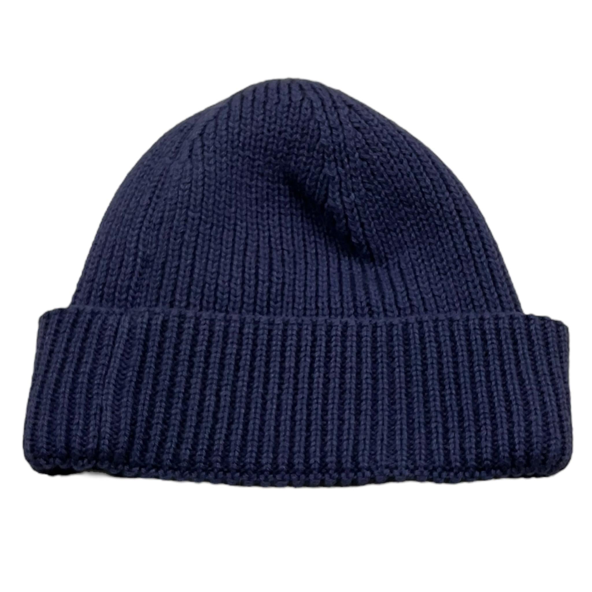 K-WAY cappello tinta unita con logo Blu per Neonato K1151RWO BLU K-WAY 