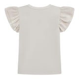 Guess T-Shirt Tinta Unita con Tulle per Neonata K5RI22K6YW4X BIANCO GUESS 