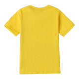 Sarabanda T-Shirt Tinta Unita con Stampa per Neonato 0B114 GIALLO SARABANDA 