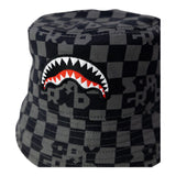 Sprayground Cappello Modello Pescatore Fantasia Quadri per Bambino SP14998GRY GRIGIO SPRAYGROUND 