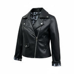 Daniele Alessandrini Giubbino In Ecopelle Tinta Unita per Neonato 1295O00208N NERO DANIELE ALESSANDRINI 