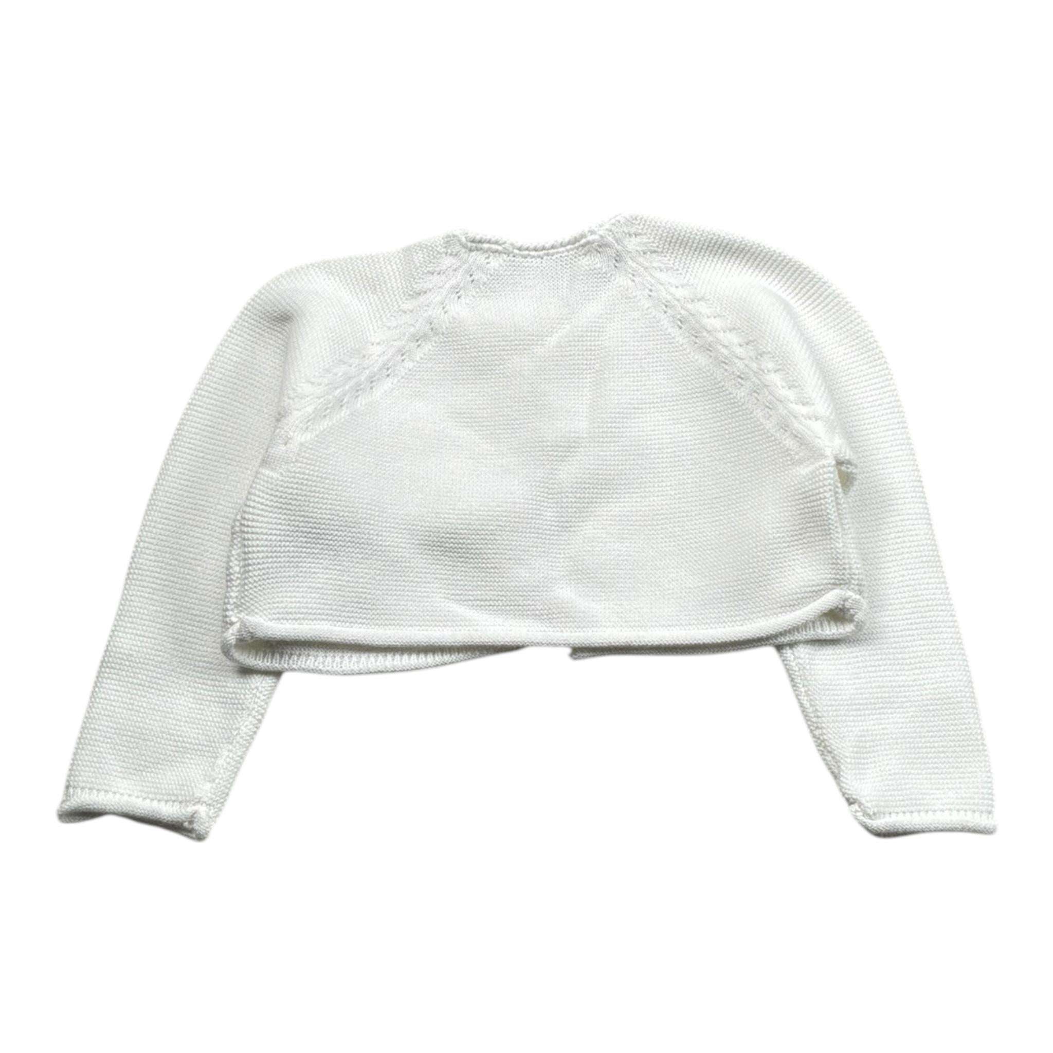 Le Coconne Coprispalle Tinta Unita per Neonata LCN2117 BIANCO LE COCONNE 