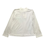 K-WAY shirt mezzo collo tinta unita con stampa Bianco per Bambina K6127IW BIANCO K-WAY 