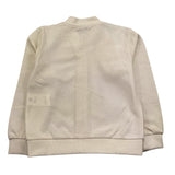 M+E' Cardigan Tinta Unita Scollo A V per Bambino UEM0574 PANNA M+E' 