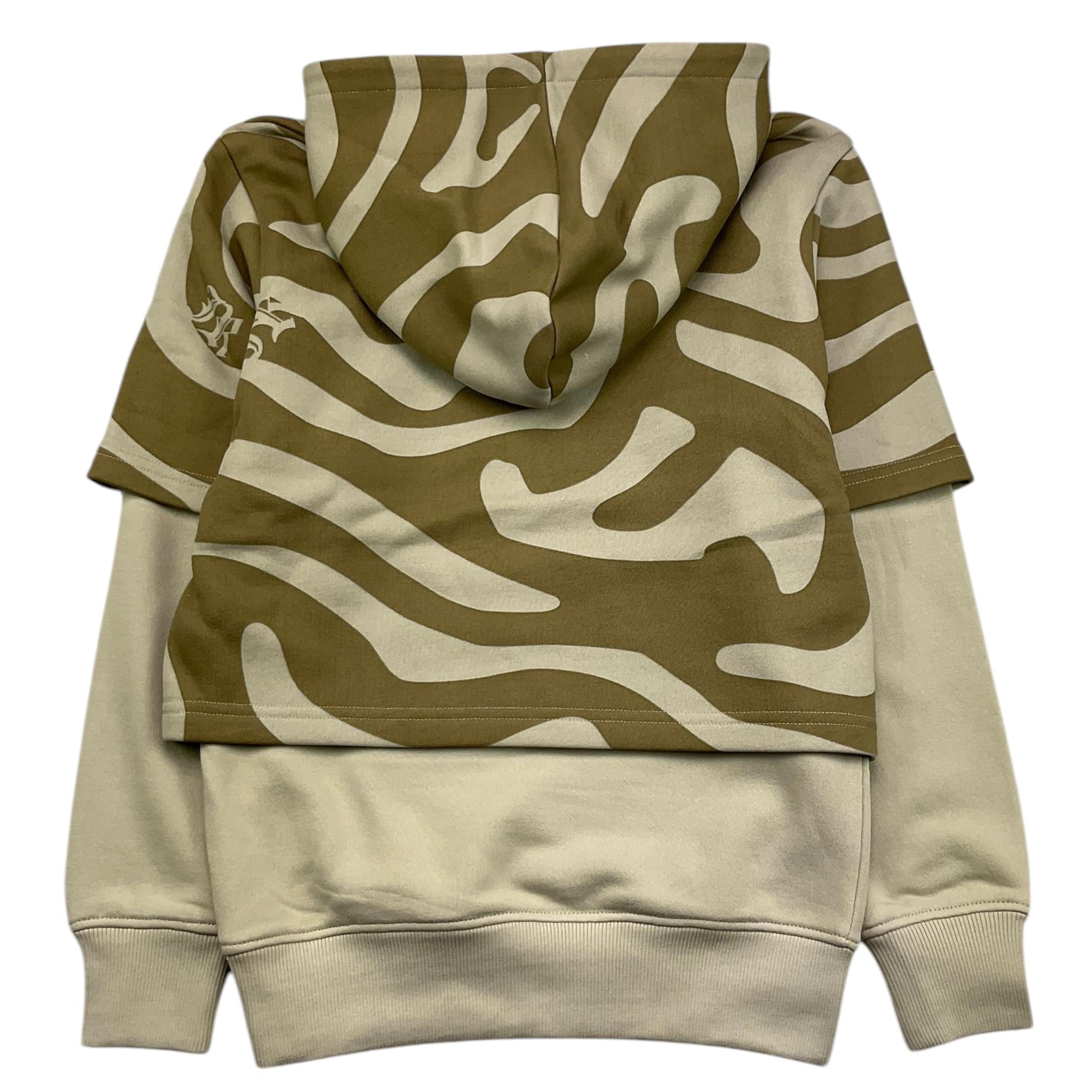 JOHN RICHMOND felpa chiusa con cappuccio stampa fantasia Verde per Bambino RBA25054FE VERDE JOHN RICHMOND 