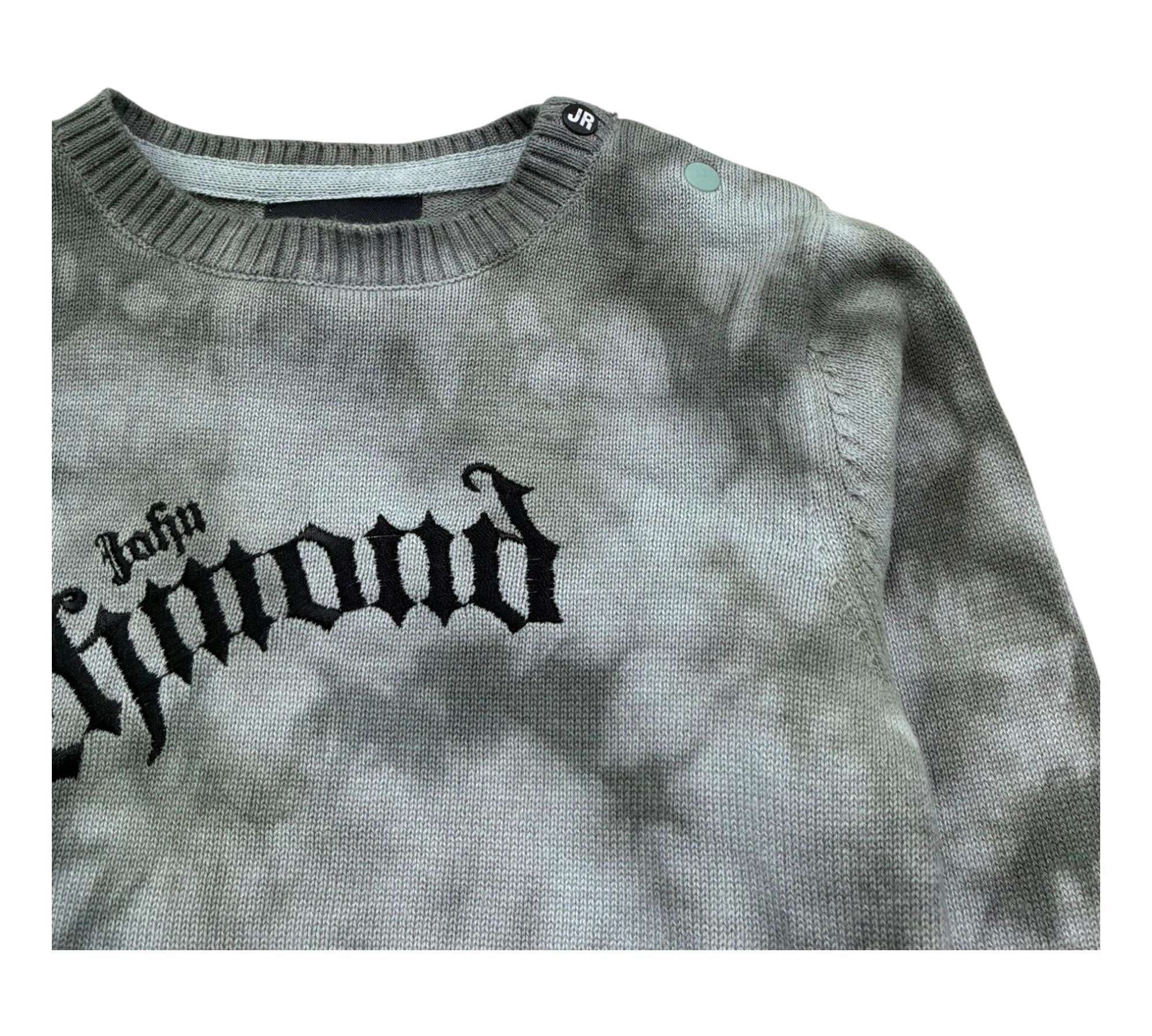 John Richmond Maglia Girocollo Stampa Fantasia per Neonato RIP26063MA VERDE JOHN RICHMOND 