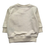 Trussardi Felpa Chiusa Girocollo Tinta Unita con Taschino per Neonato TIP26043FE BEIGE TRUSSARDI 