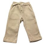 MANUEL RITZ pantalone tinta unita cn elastico in vita in velluto Beige per Neonato MR2836X BEIGE MANUEL RITZ 