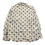 Daniele Alessandrini Camicia Manica Lunga Tinta Unitacon Palme per Neonato 1295C0899 BIANCO DANIELE ALESSANDRINI 