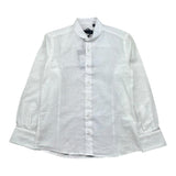 Emanuel Pris Camicia Manica Lunga Tinta Unita per Bambino ECM4169R BIANCO EMANUEL PRIS 