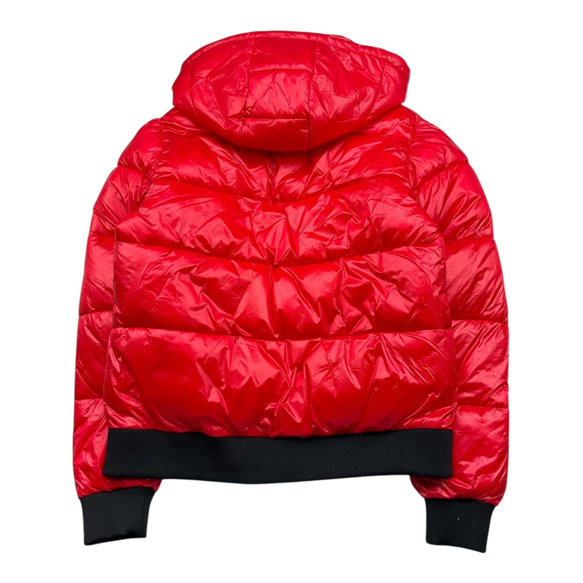 REFRIGUE giubbino tinta unita con cappuccio e zip Rosso per Bambino 2831O00007 ROSSO REFRIGUE 