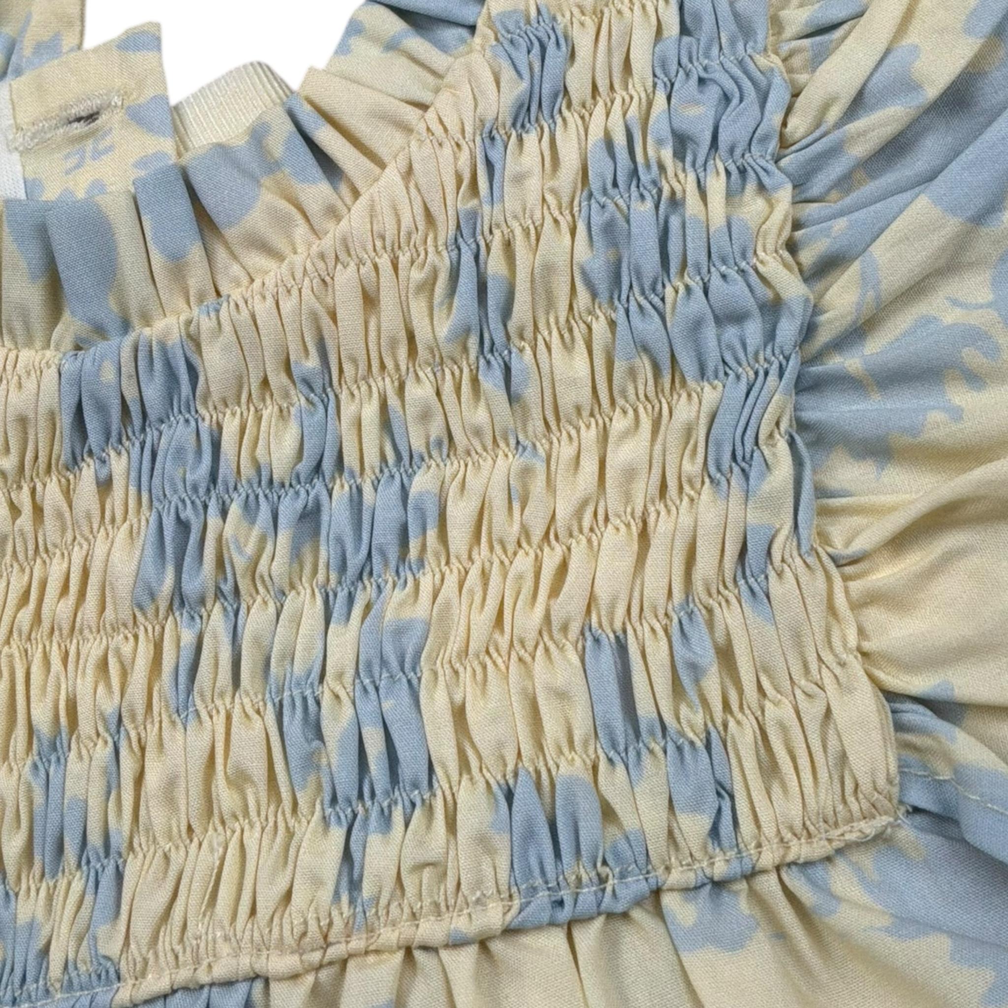 Elisabetta Franchi Pagliaccetto Tinta Unita con Fantasia per Neonata ENPG051 GIALLO ELISABETTA FRANCHI 