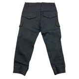 EMC pantalone con elastico in vita e tasconi Nero per Bambino BZ7117 NERO EMC 
