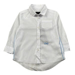 Daniele Alessandrini Camicia Manica Lunga Tinta Unita con Taschino per Neonato 1295C00072N BIANCO DANIELE ALESSANDRINI 