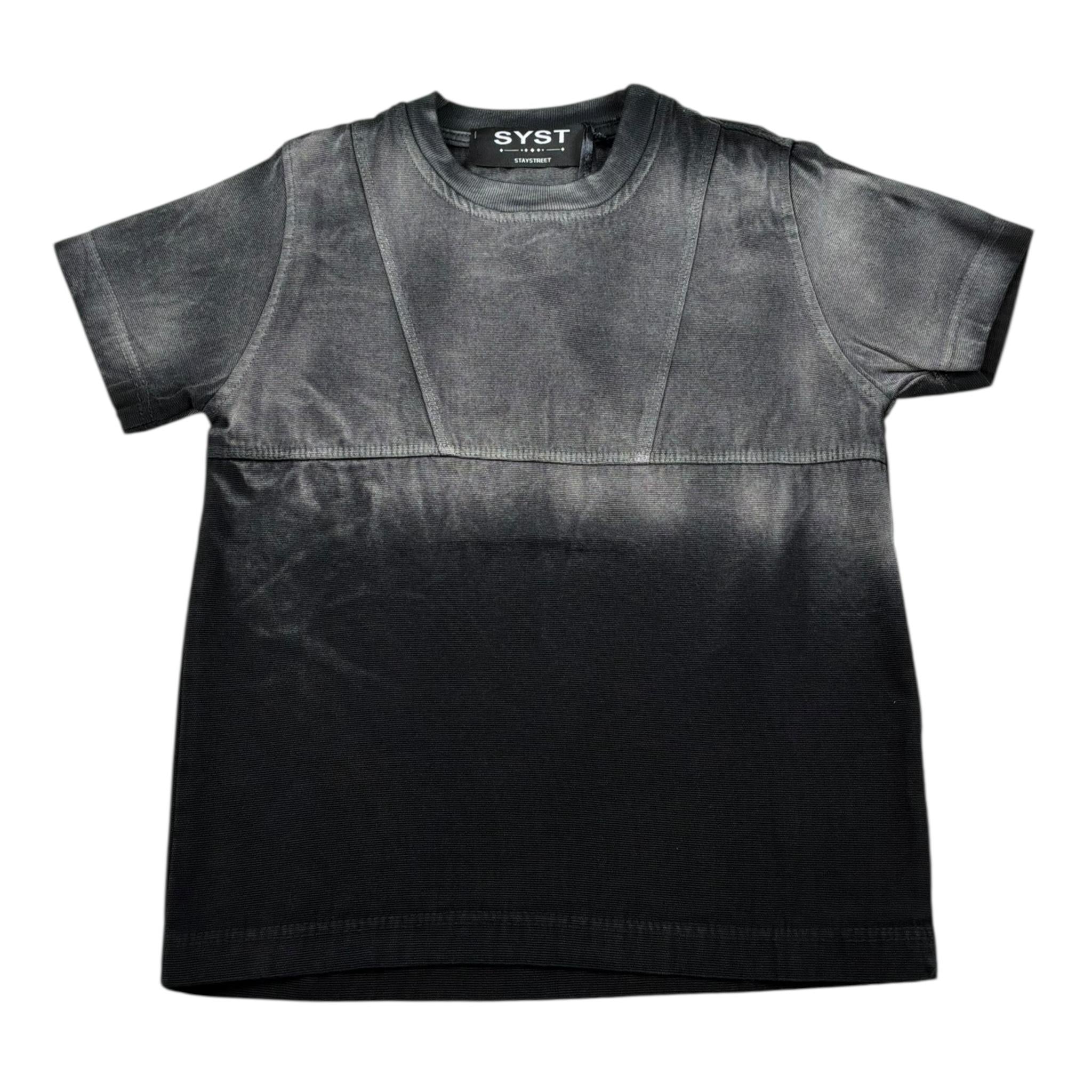 Stay Street T-Shirt Girocollo Tinta Unita per Bambino TB5010 NERO STAY STREET 