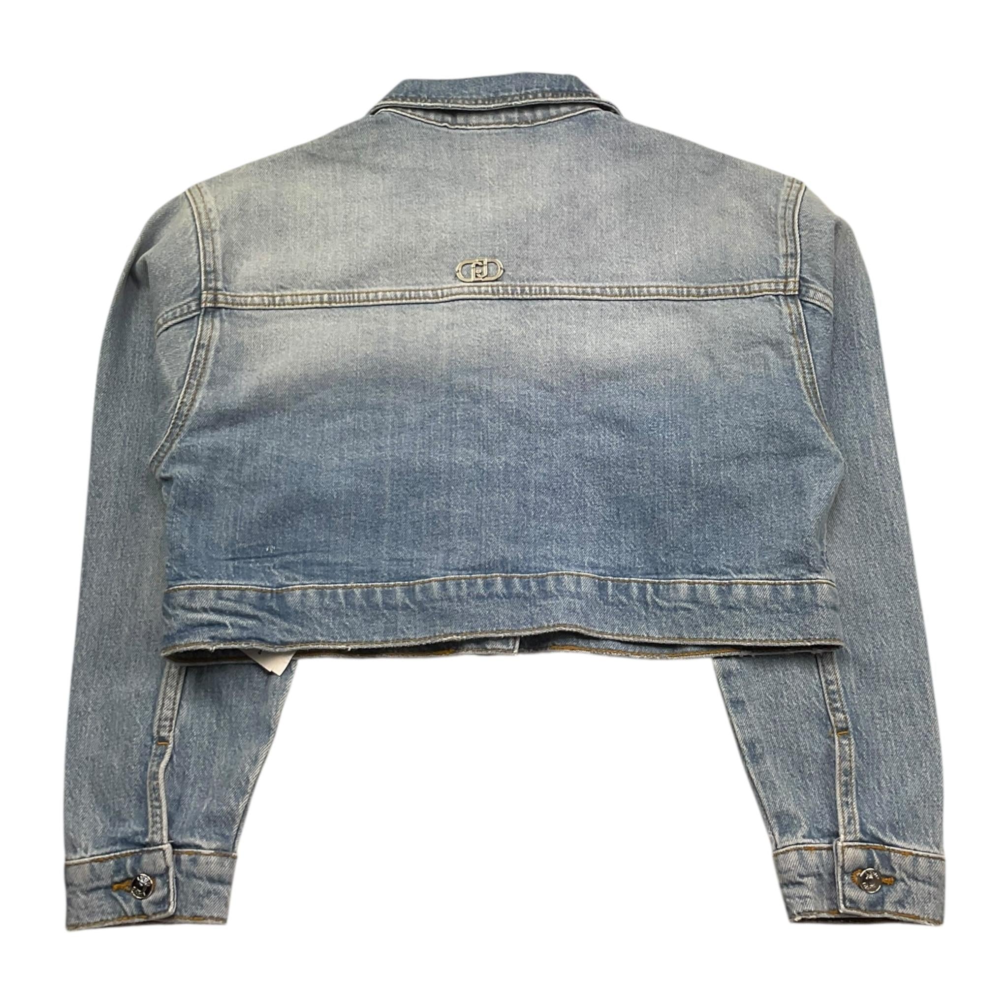 Liu Jo Giubbino In Denim Tinta Unita per Bambina GA5180 AZZURRO LIU JO 