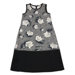 MONNALISA abito giromanica stampa fantasia Nero per Bambina 716927 NERO MONNALISA 