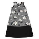 MONNALISA abito giromanica stampa fantasia Nero per Bambina 716927 NERO MONNALISA 