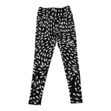 THE NORTH FACE leggins tinta unita con stampe logo Nero per Bambina NF0A86XV4EI NERO THE NORTH FACE 