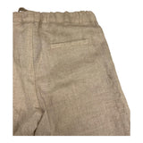 Little Bear Pantalone Tinta Unita A Palazzo Beige Per Bambina
