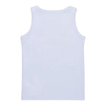 Dsquared2 Canotta Tinta Unita Girocollo con Stampa per Bambino DQ2974 BIANCO DSQUARED2 