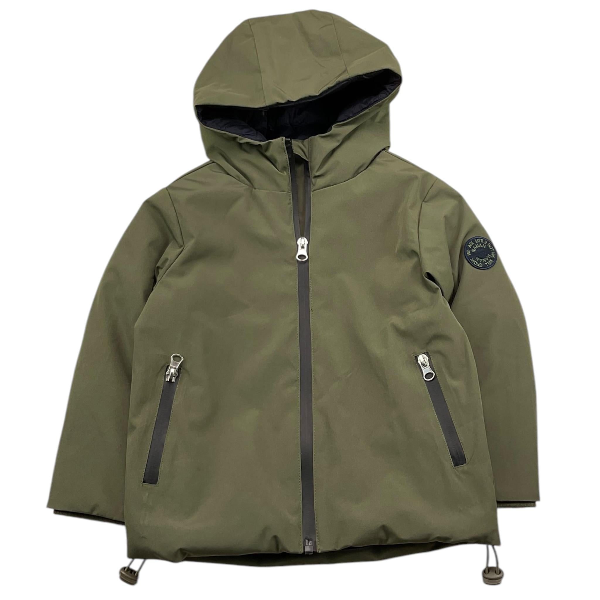 NANAN giubbino tinta unita con cappuccio  Verde per Neonato I2417824V VERDE NANAN 