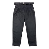 JOHN RICHMOND pantalone tinta unita con cintura Nero per Bambina RGA25096PA NERO JOHN RICHMOND 