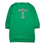 GAELLE abito manica lunga con cappuccio tinta unita con brillantini Verde per Bambina 2741VF00343X VERDE GAELLE 