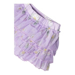 Monnalisa Set Gonna-Cuffia Tinta Unita per Bambina 39C051J LILLA MONNALISA 