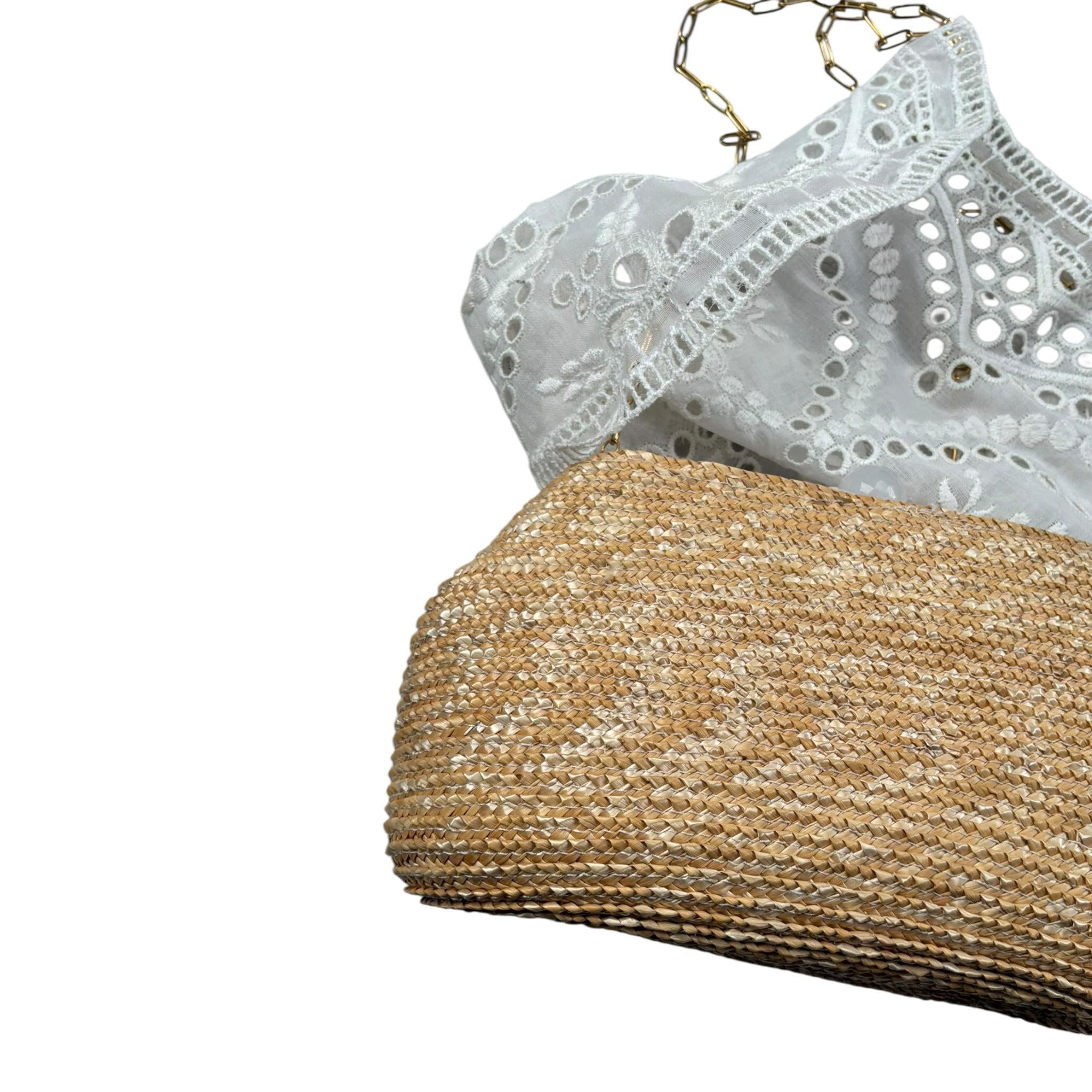 Raffaella Borsa Tinta Unita con Catena per Bambina CATENELLA GIALLO RAFFAELLA 