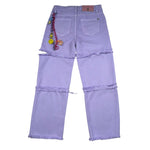 John Richmond Jeans Tinta Unita con Girovita Regolabile per Bambina RGP26164PA LILLA JOHN RICHMOND 
