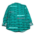 Daniele Alessandrini Camicia Manica Lunga tinta unita con Stampa Verde Acqua per Bambino 1235C00159X VERDE ACQUA DANIELE ALESSANDRINI 