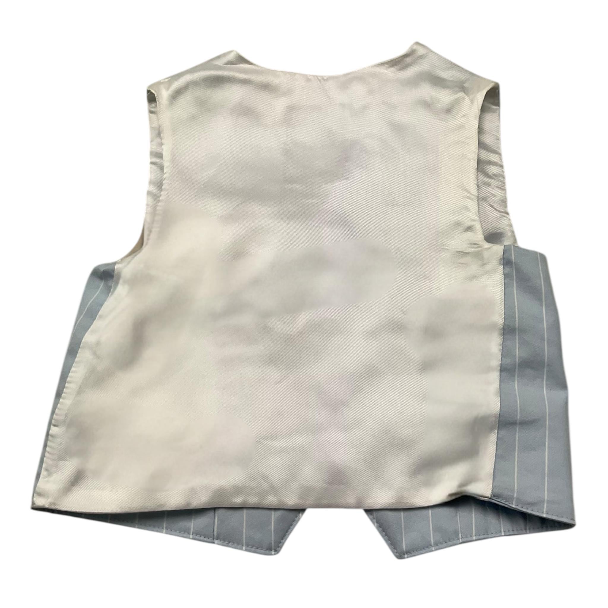 Fay Gilet Tinta Unita Fantasia Righe per Neonato 5Q2342 AZZURRO FAY 