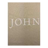 Dan John T-Shirt Girocollo Tinta Unita Con Logo Beige Per Bambino