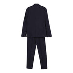 Boss Completo 2 Pezzi Giacca-Pantalone Tinta Unita per Bambino J51967 BLU BOSS 