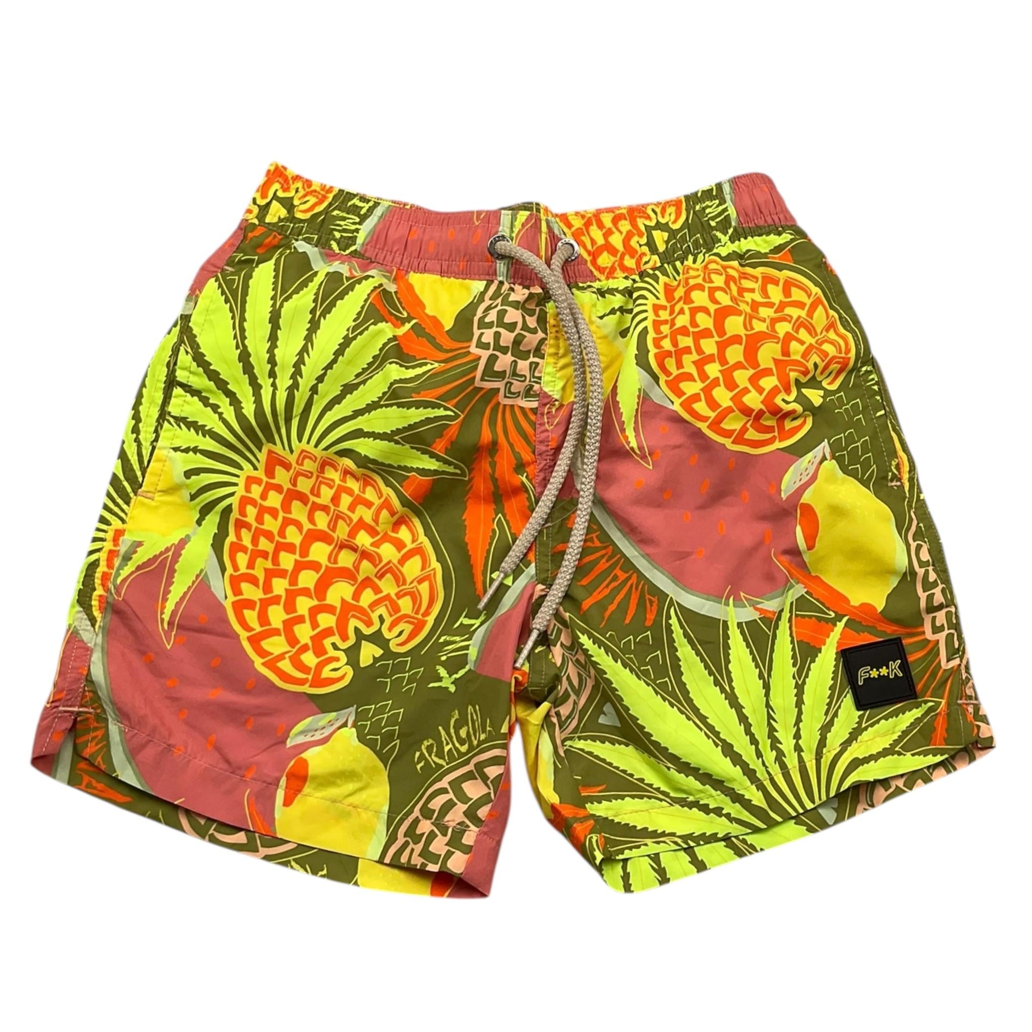 F**K Costume Stampa Fantasia Frutta per Bambino FJ25J03BA30X18 MULTICOLOR F**K 